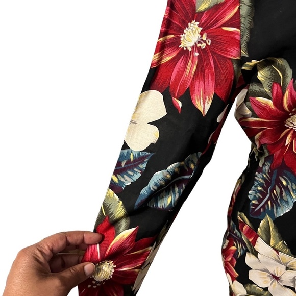 Norton McNaughton VINTAGE 80's Floral Blazer Wrap‎ Skirt Suit Set, Sz 6 - Picture 12 of 14